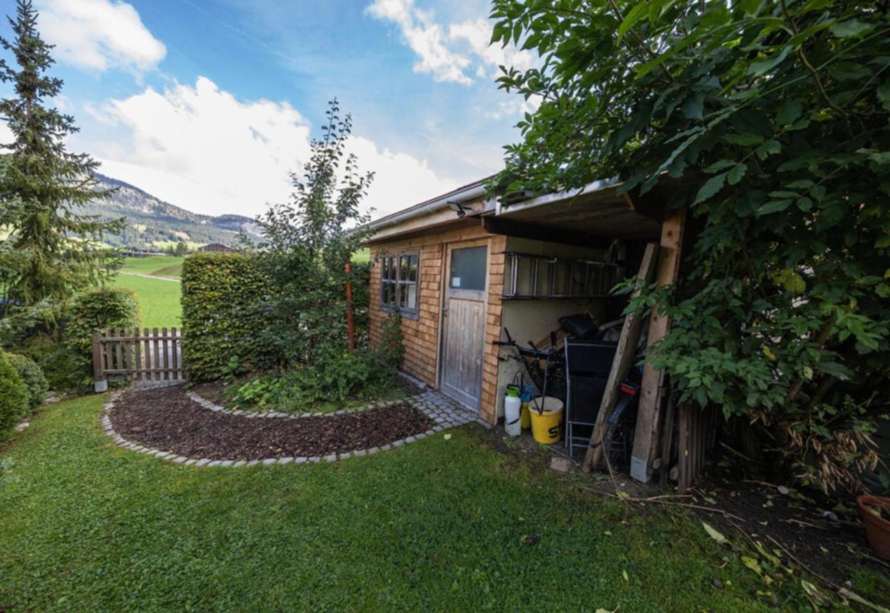 Toskanahaus, Njualms Tannheim Bagian luar foto