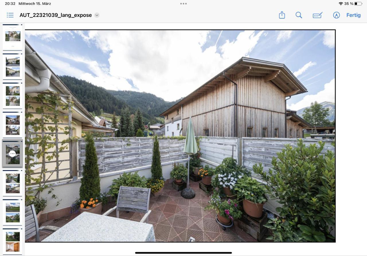 Toskanahaus, Njualms Tannheim Bagian luar foto
