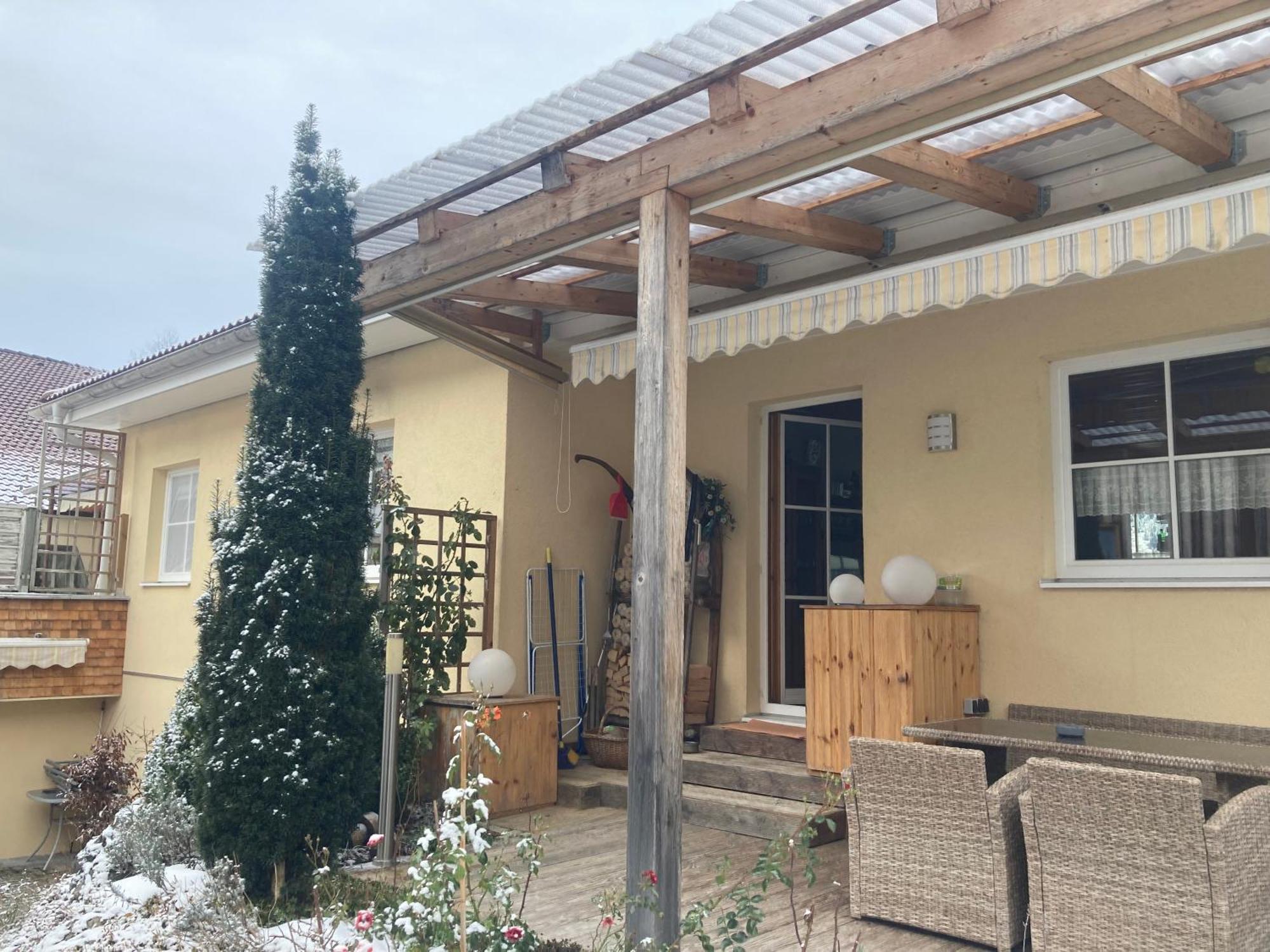 Toskanahaus, Njualms Tannheim Bagian luar foto